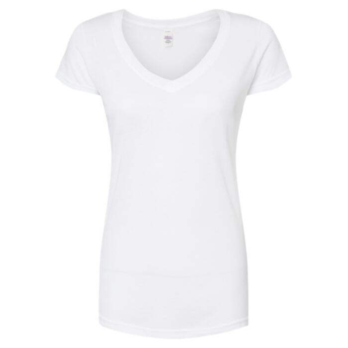 Women's Poly-Rich V-Neck T-Shirt Thumbnail