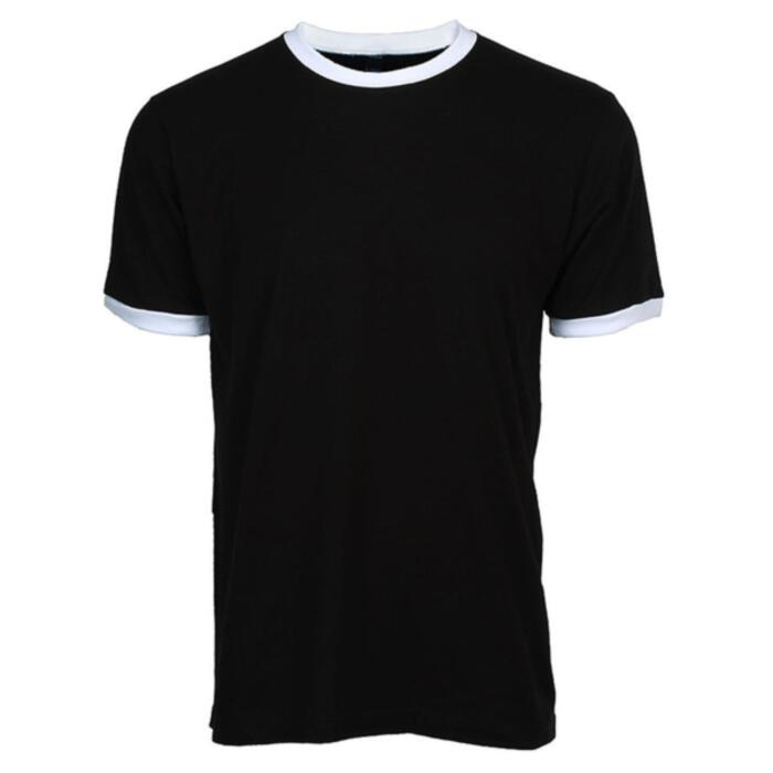 Unisex Fine Jersey Ringer T-Shirt Thumbnail