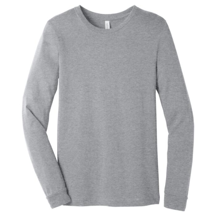 Unisex Heather CVC Long Sleeve Tee Thumbnail