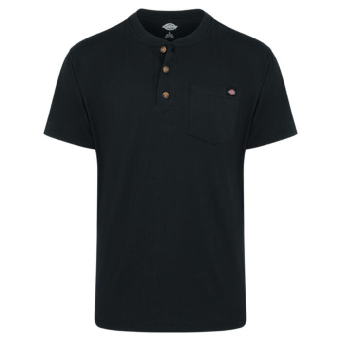 Men's Heavyweight Traditional Short Sleeve Henley Thumbnail