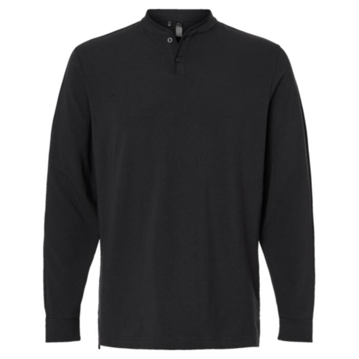 Men's Henley Long Sleeve T-Shirt Thumbnail