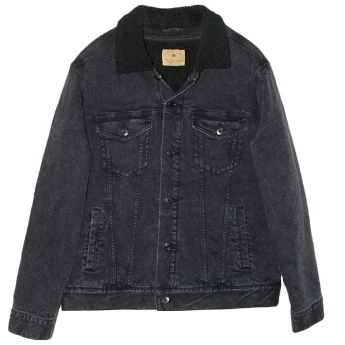 Unisex Sherpa-Lined Denim Jacket Thumbnail