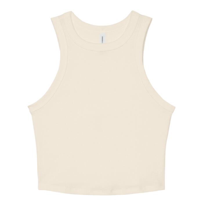 Women's Micro Rib Racer Tank Thumbnail