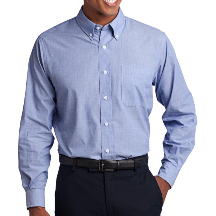 Tall Crosshatch Easy Care Shirt Thumbnail