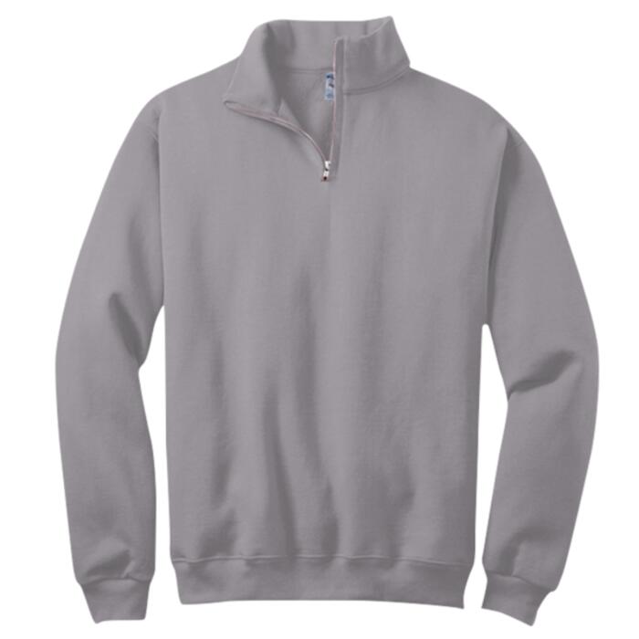 NuBlend ® 1/4 Zip Cadet Collar Sweatshirt Thumbnail