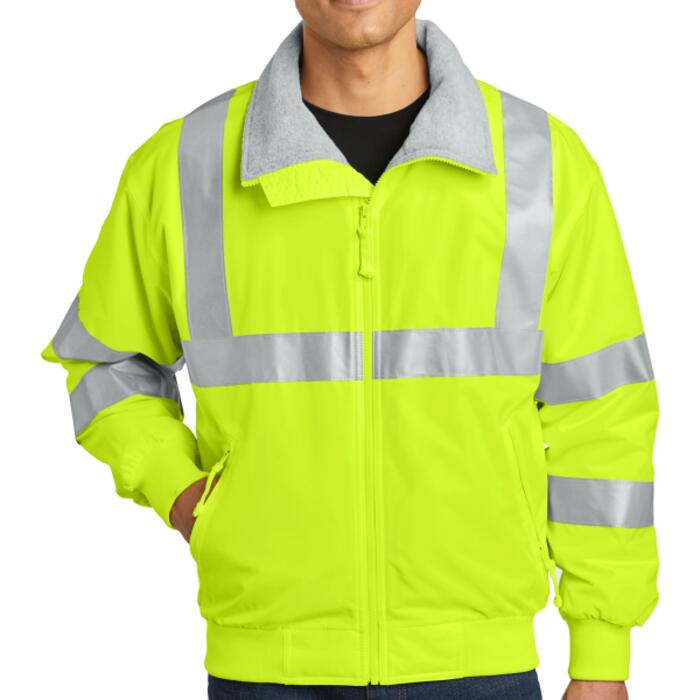 Enhanced Visibility Challenger Jacket with Reflective Taping Thumbnail