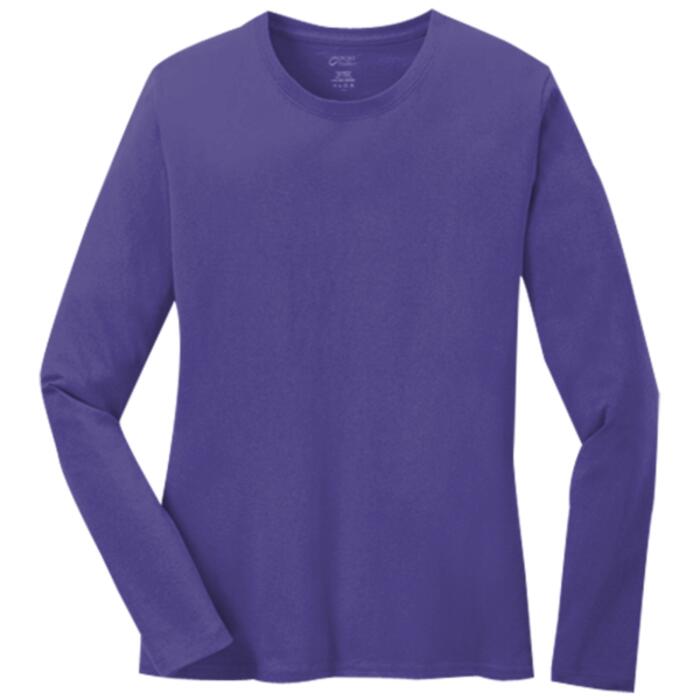 Women's Long Sleeve Core Cotton Tee Thumbnail