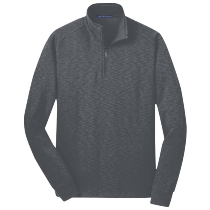 Slub Fleece 1/4 Zip Pullover Thumbnail