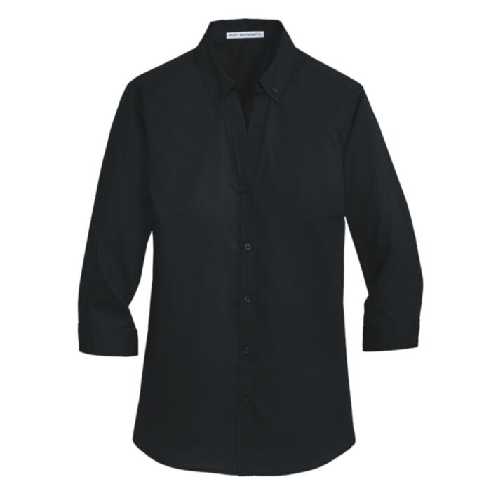 Women's 3/4 Sleeve SuperPro Twill Shirt Thumbnail