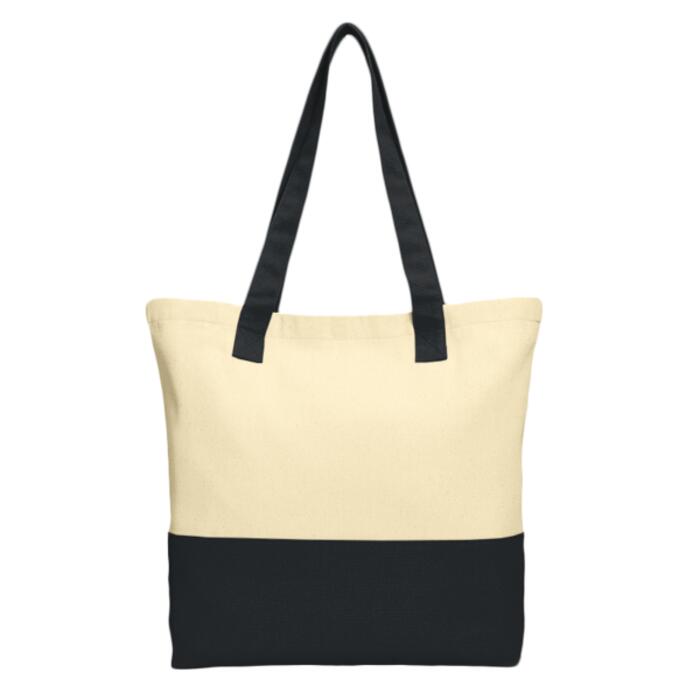 Colorblock Cotton Tote Thumbnail