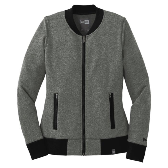 Women's French Terry Baseball Full Zip Thumbnail