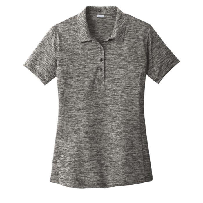 Women's PosiCharge ® Electric Heather Polo Thumbnail