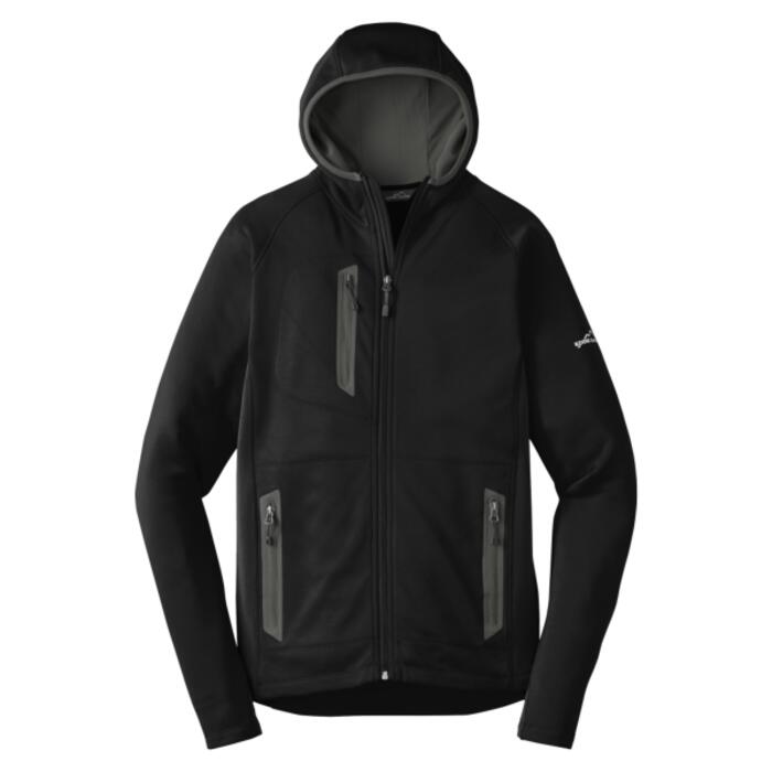 Sport Hooded Full Zip Fleece Jacket Thumbnail