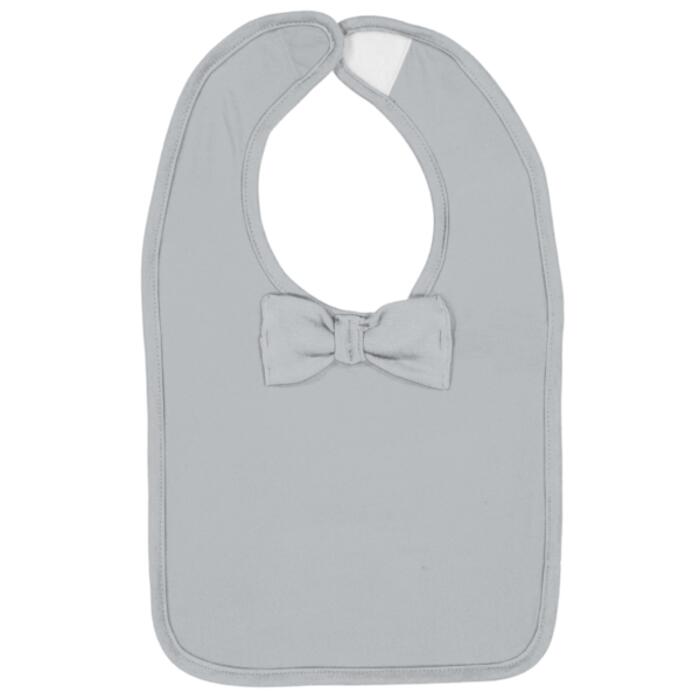 Infant Baby Rib Bow Tie Bib Thumbnail