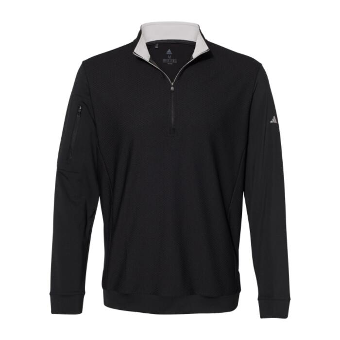 Men's Textured Quarter-Zip Pullover Thumbnail