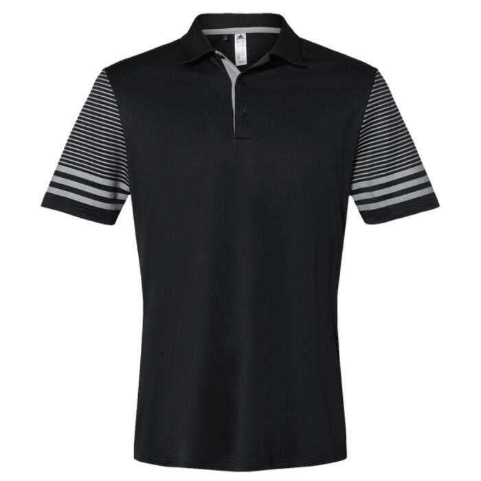 Men's Striped Sleeve Polo Thumbnail