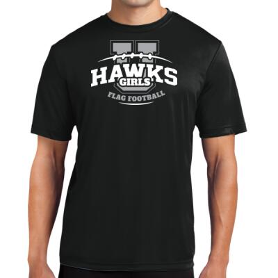 Grey Hawks - Tall PosiCharge ® Competitor Tee Thumbnail